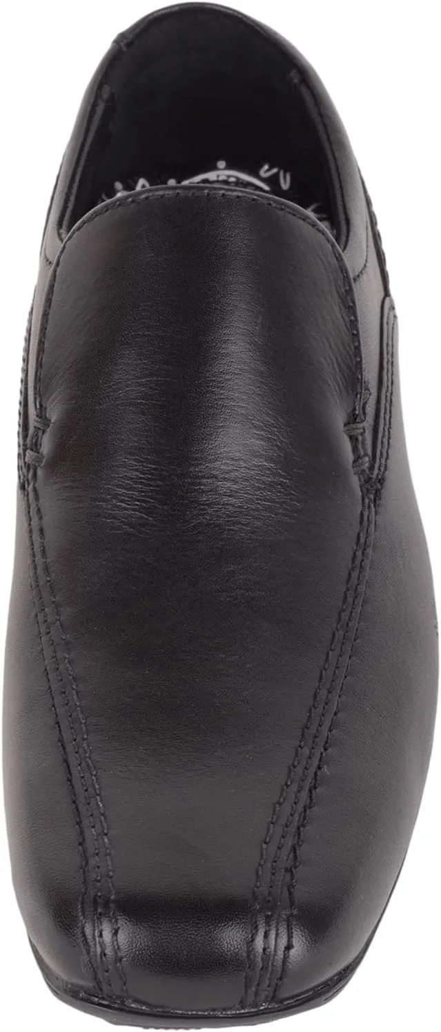 ABSOLUTE FOOTWEAR Childrens Kids Boys Easy Slip On Smooth Leather Smart Formal School Wedding Shoes