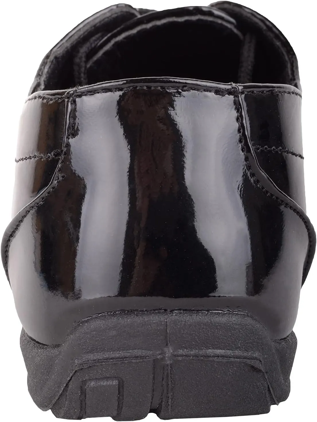 ABSOLUTE FOOTWEAR Childrens Kids Boys Slip On Lace Up Faux Leather Smart Formal School Wedding Shoes