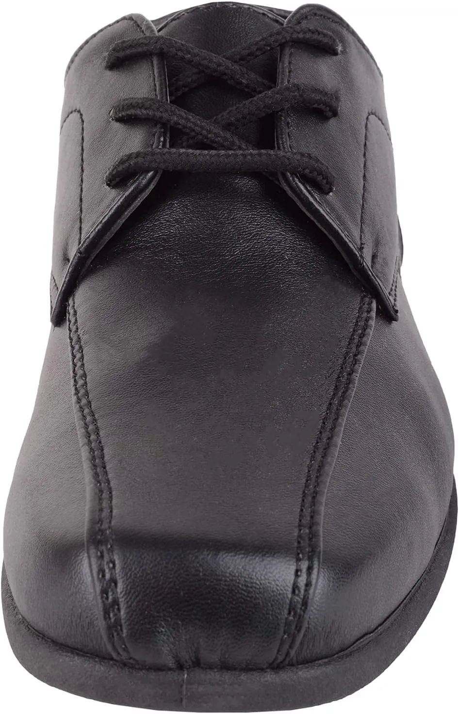 ABSOLUTE FOOTWEAR Childrens Kids Boys Slip On Lace Up Faux Leather Smart Formal School Wedding Shoes