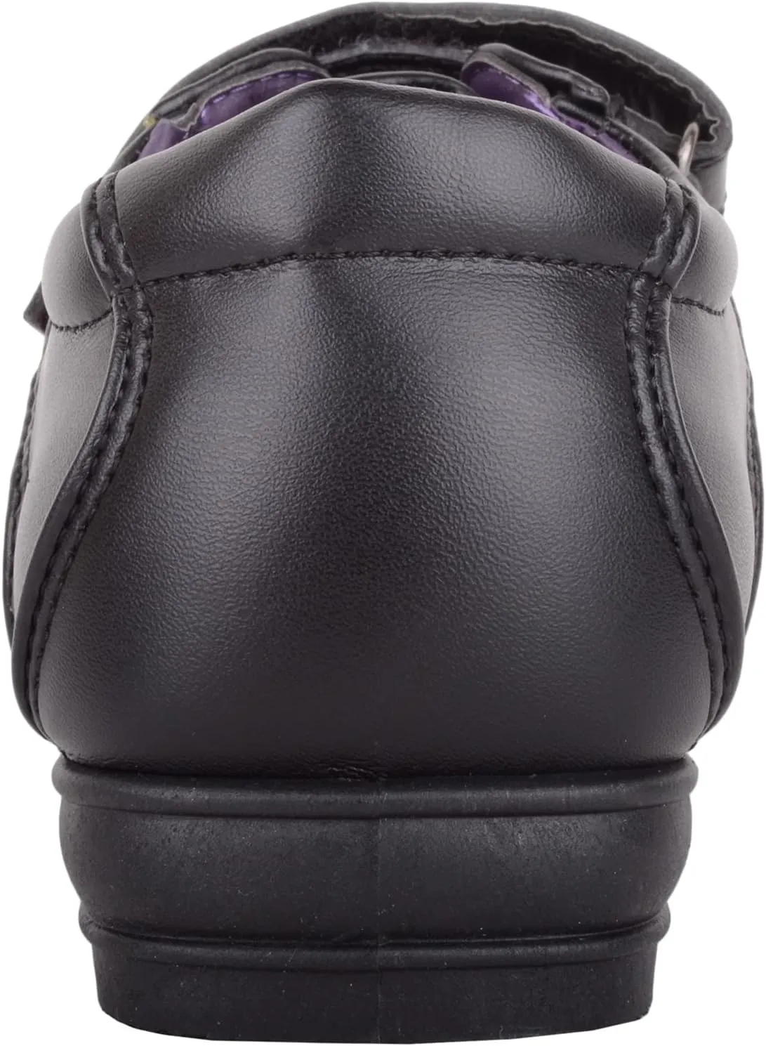 ABSOLUTE FOOTWEAR Childrens Kids Junior Boys Smart Formal Faux Leather Double Touch and Close School Wedding Shoes
