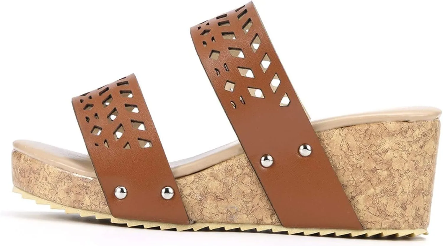 Aniywn Wedge Sandals for Women,Womens Wedge Platform Sandal Open Toe Casual Comfort Breathable Beach Sandals