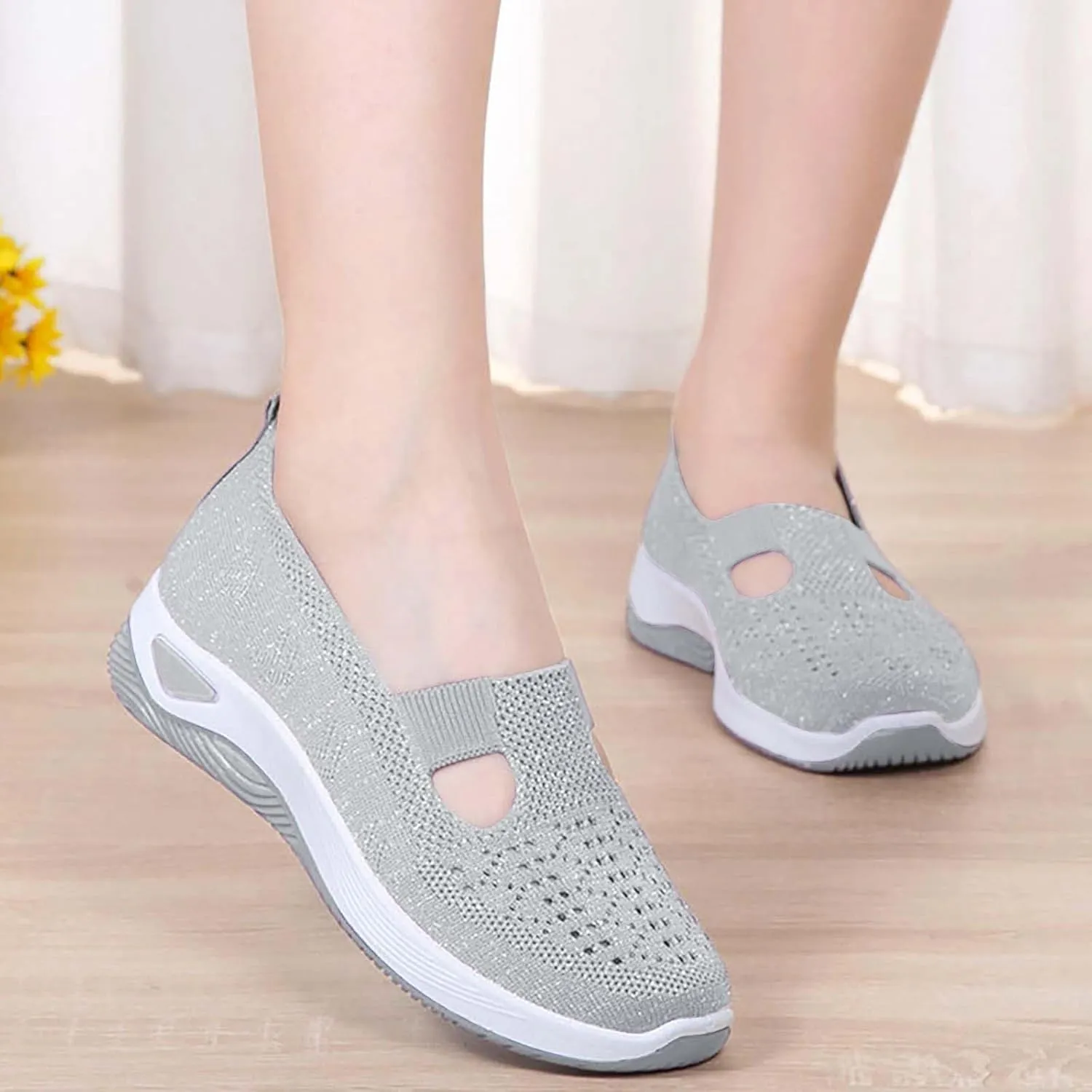 Basketball Shoes for WomenSneakers for Men Loafers for Women Dressy Fashion Casual Comfy Soft Christmas Canvas Shoes Women Women's Wide Loafers