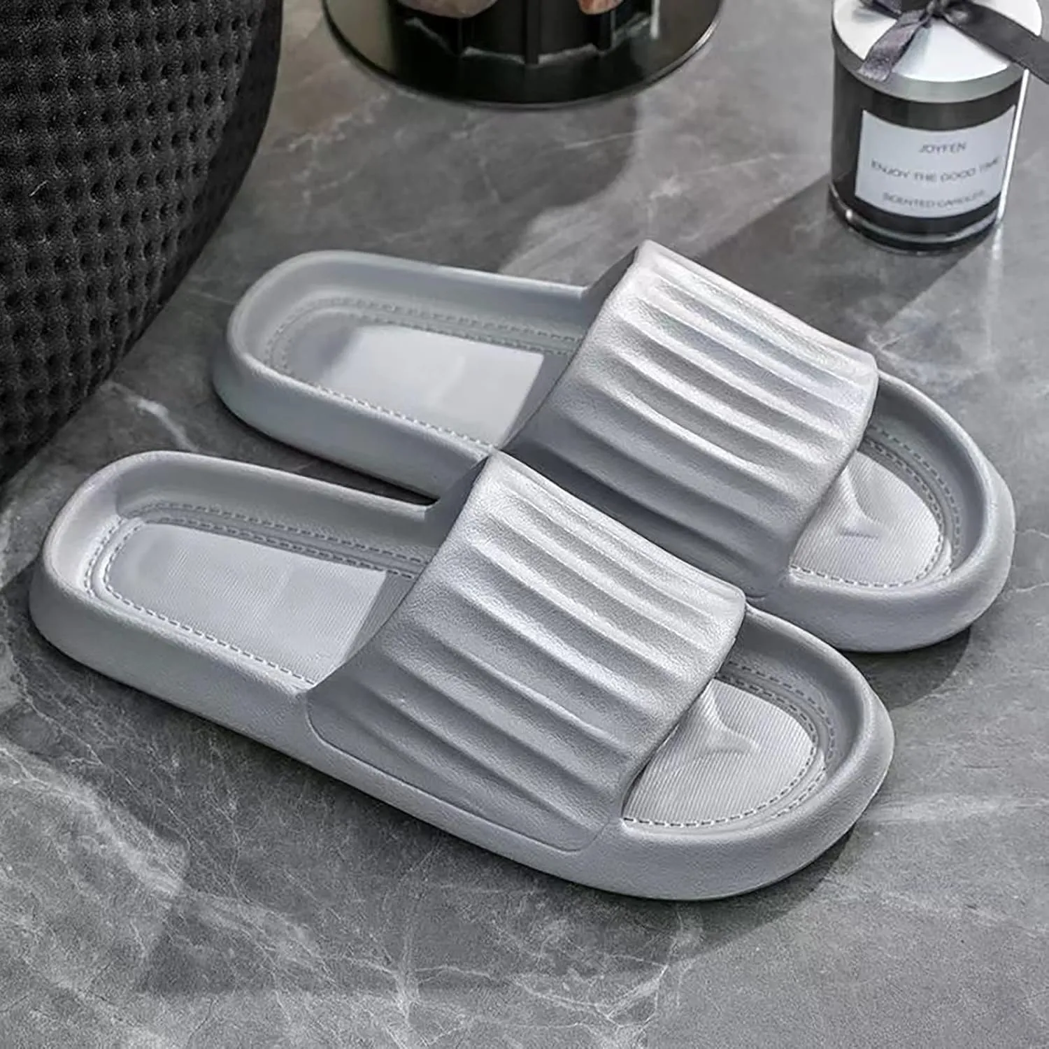 Bath Slippers Travel Slippers for Women Foldable Shower Shoes for Living Room Pool Beach Spa Public Showers