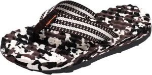 Beach Flip Flops Womens Comfortable Casual Summer Arch Support Black Sandals Women's Non-Slip Casual Thong Sandals