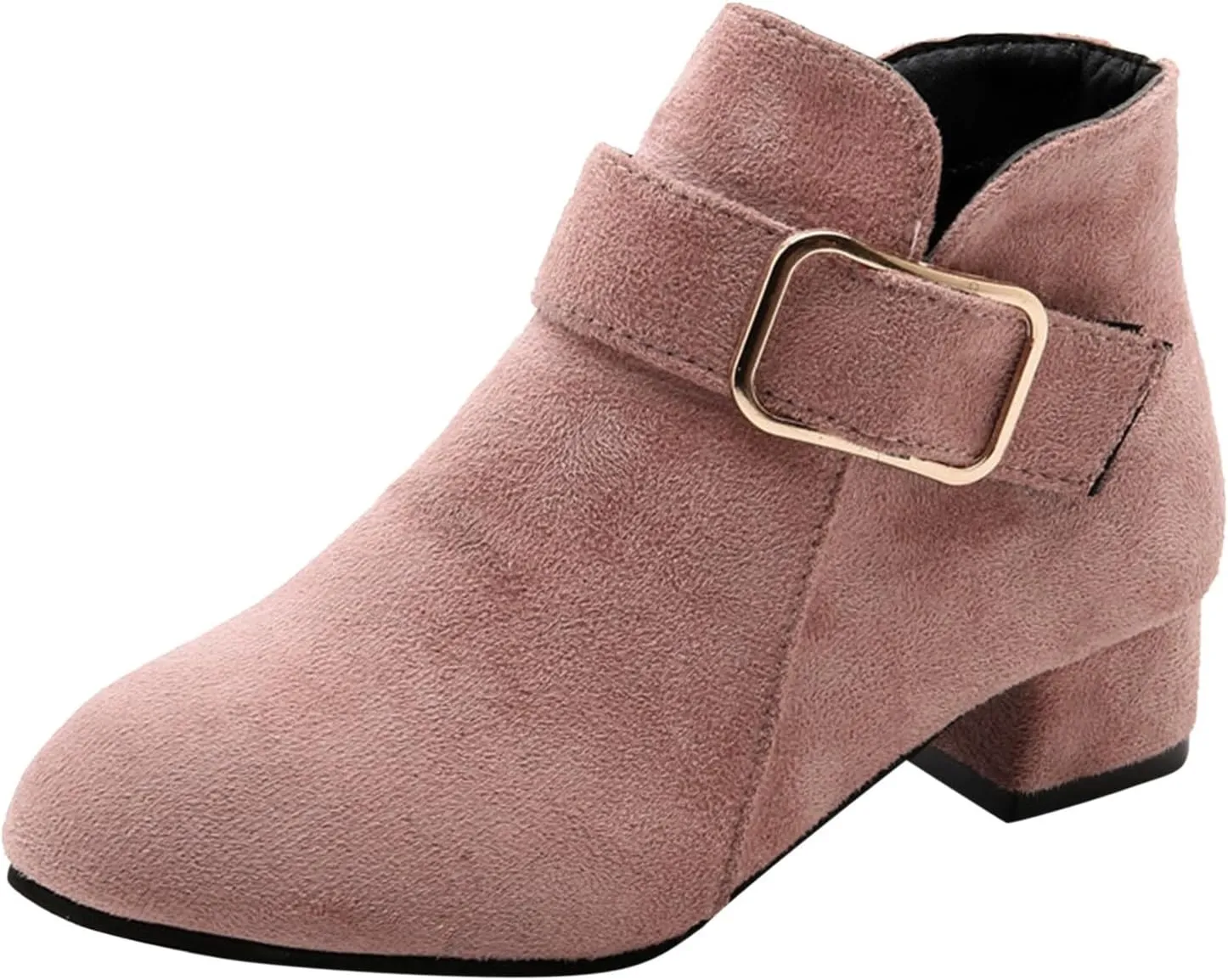 Boys Girls Boots Winter Boot Puffy Faux Fur Lined Boots Fashion Boots Non-Slip Zip Snow Boots for Indoor Outdoor