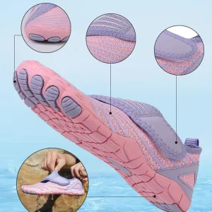 Canbebig Women's Water Shoes Wide Toe Barefoot Shoes Lightweight Slip On Shoe Soft Beach Shoe Yoga Sneakers Quick Dry Sport Sneakers
