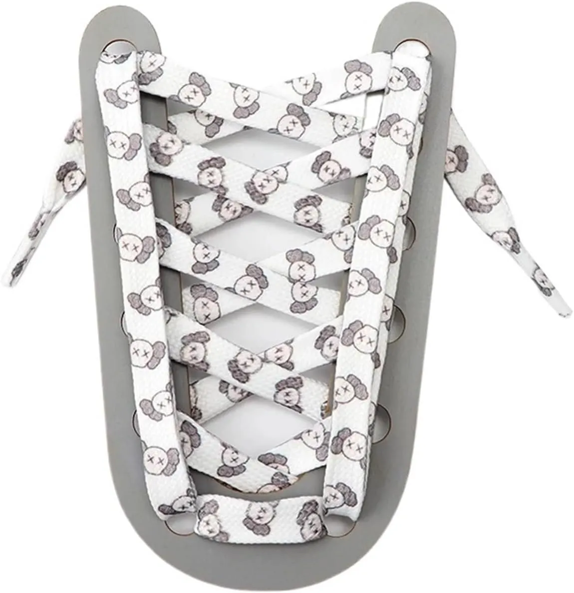 Cartoon Graffiti Printing Shoelaces Flat Shoe Laces Running Shoes Sneakers High Top Low Top Canvas Shoelace
