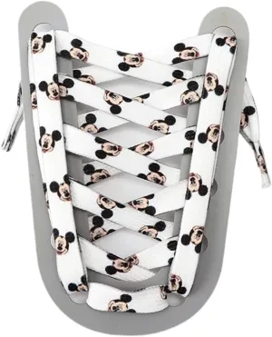 Cartoon Graffiti Printing Shoelaces Flat Shoe Laces Running Shoes Sneakers High Top Low Top Canvas Shoelace