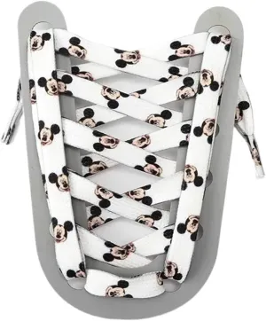 Cartoon Shoelaces Flat Printed Graffiti Shoelaces Sneakers Men And Women Casual Shoelaces Shoe Accessories
