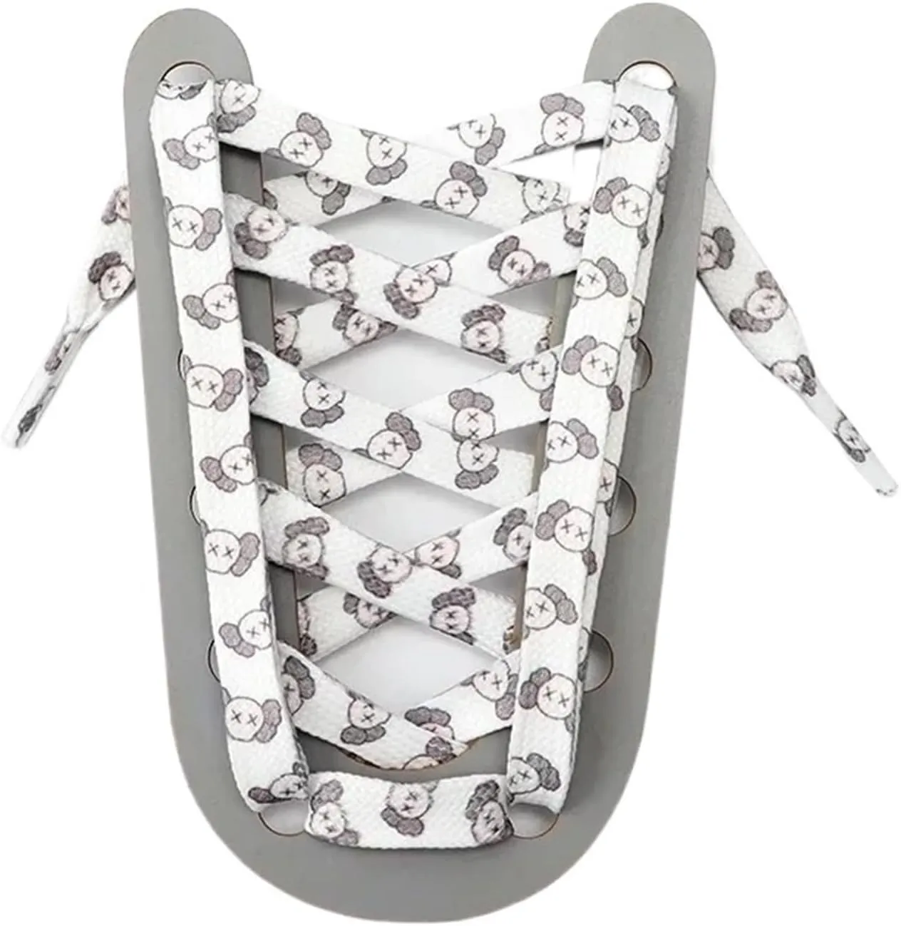Cartoon Shoelaces Flat Printed Graffiti Shoelaces Sneakers Men And Women Casual Shoelaces Shoe Accessories