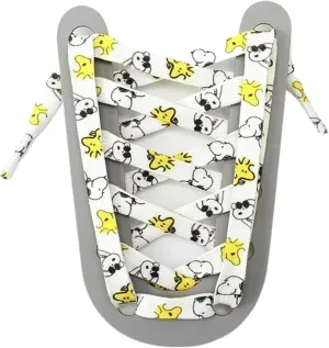 Cartoon Shoelaces Flat Printed Graffiti Shoelaces Sneakers Men And Women Casual Shoelaces Shoe Accessories