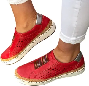 Casual Shoes for Women Wide Width Gibobby 2019 New Slide Hollow-Out Round Toe Casual Women's Outdoor Sneakers,Fashion Casual Hollow-Out Round Toe Slip On Shoes Flat for Women