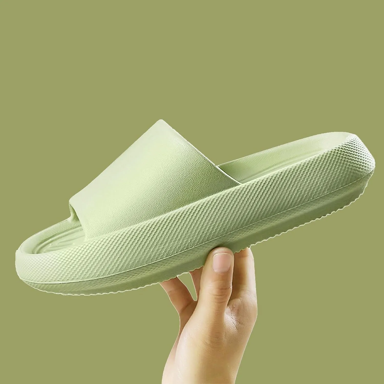Cloud Slippers for Men Womens Slides Slides for Men Shower Shoes Women Drainage Hole Beach Open Toe Slippers