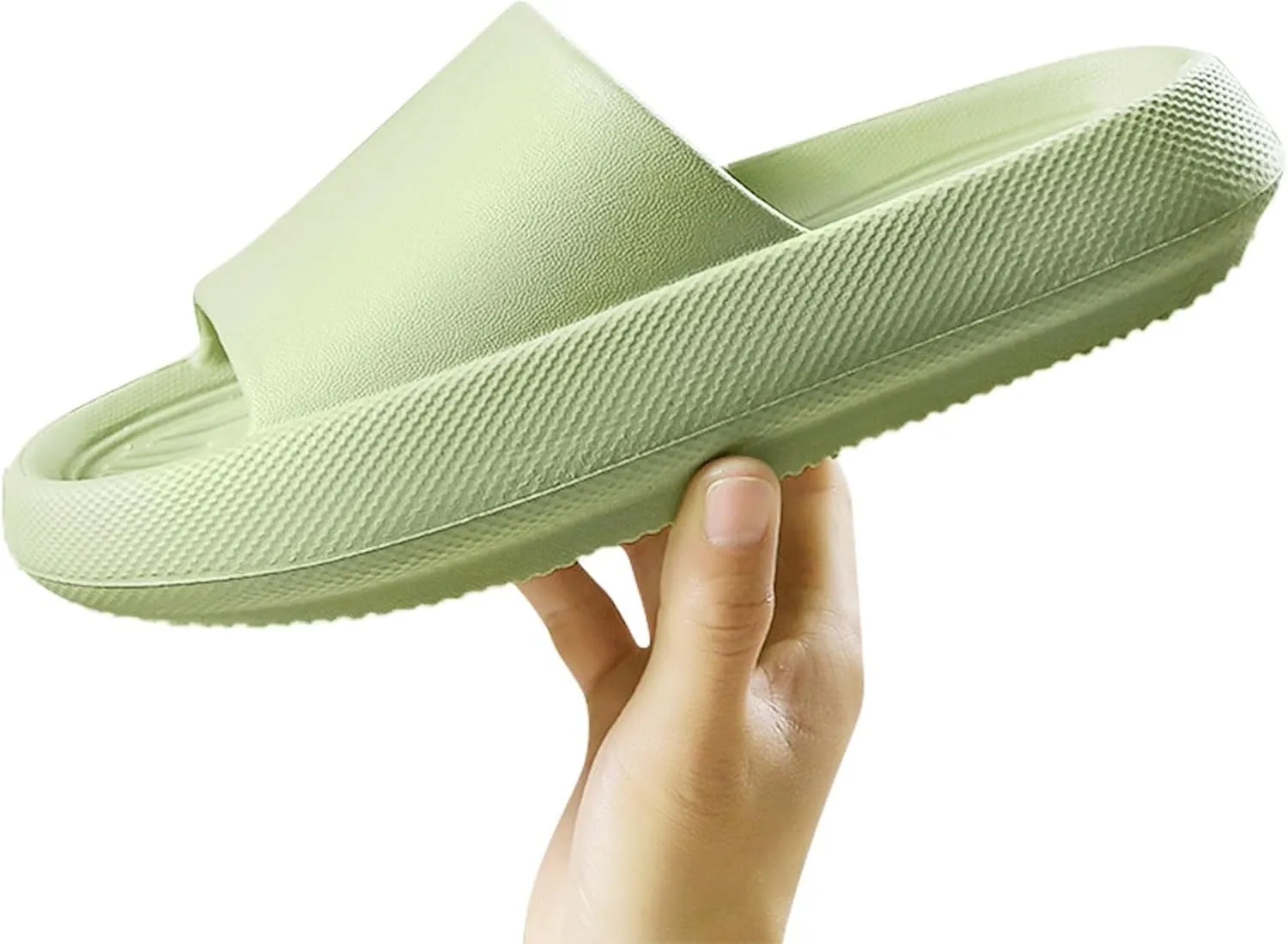 Cloud Slippers for Men Womens Slides Slides for Men Shower Shoes Women Drainage Hole Beach Open Toe Slippers