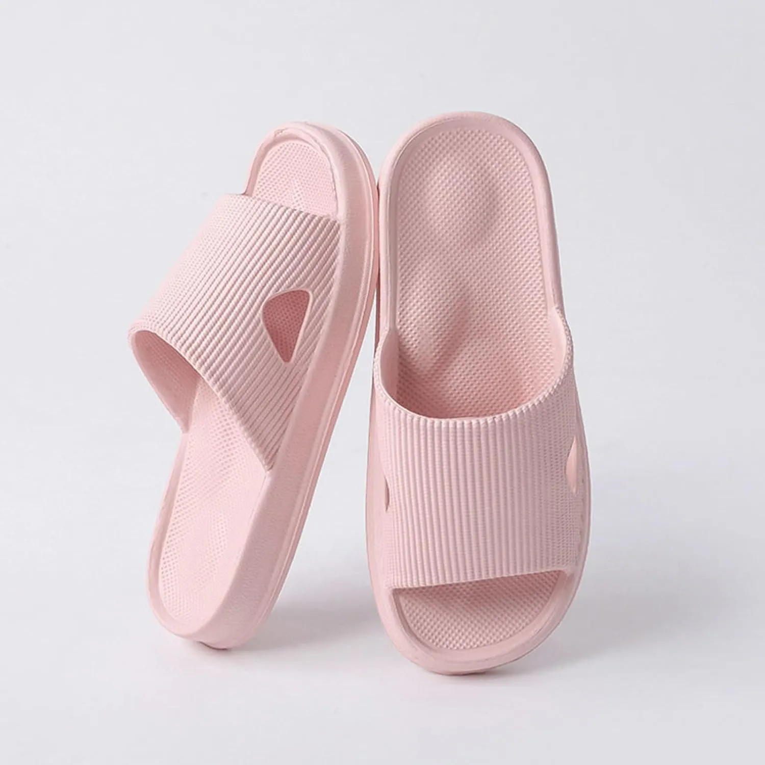 Cloud Slippers for Women Non Slip Quick Drying Shower Slides Versatile Slides Sandals Women's Flat Slippers