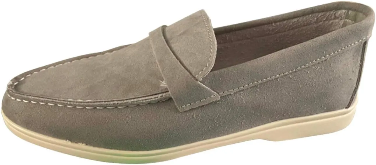 Comfy Loafers for Women, Penny Loafers Heeled Slip On Business Casual Shoes Driving Moccasins for Dressy Work School