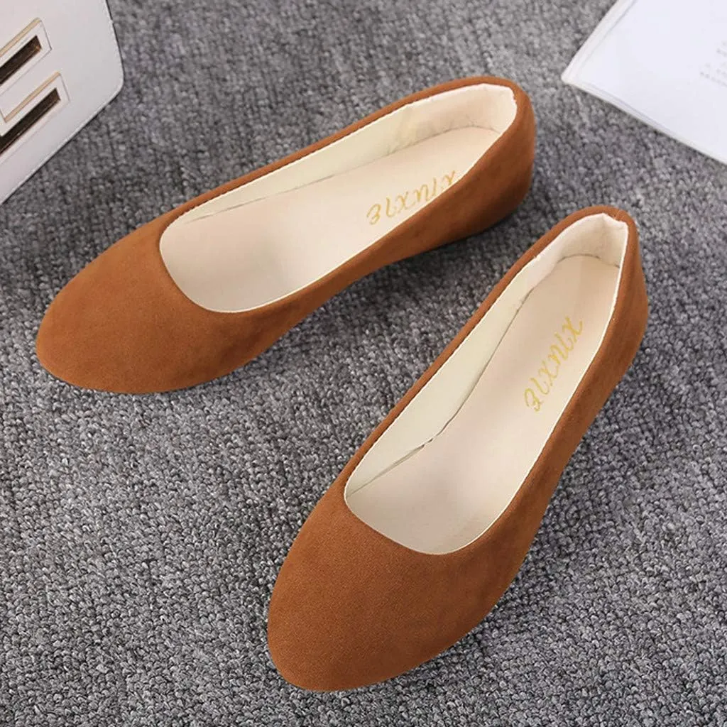 Dress Shoes for Women Business Casual Women Loafers Shoes Casual Comfortable Dressy Slip onClosed Head Cute Cozy Christmas Dress Shoes for Women Black Shoes for Men