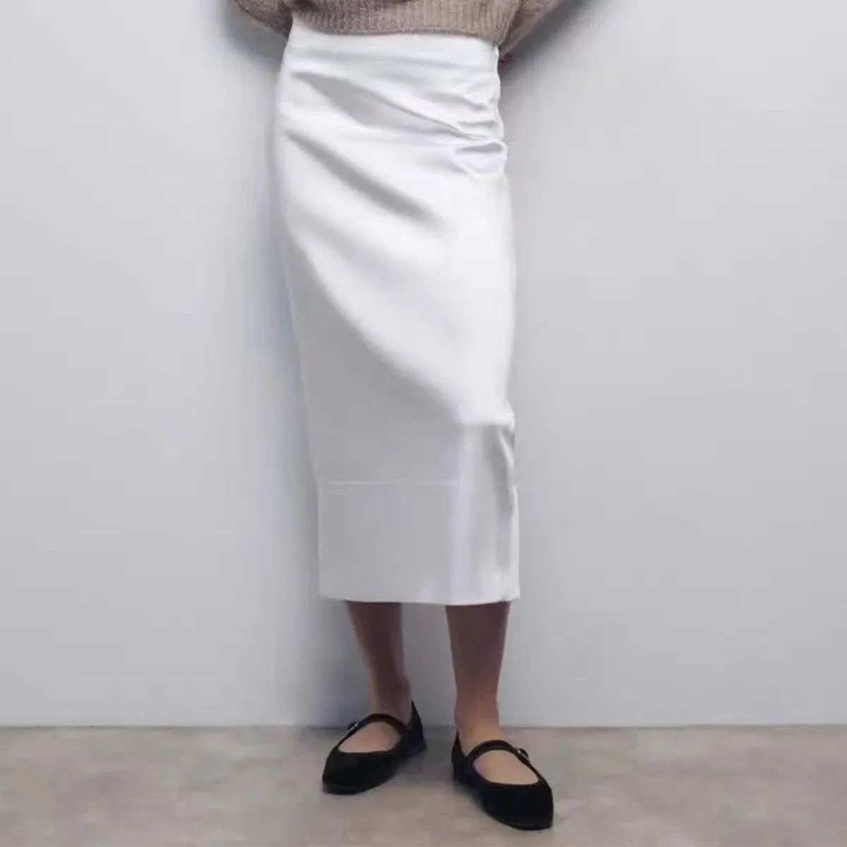 Elegant Ballet Flats for Women Buckle Strap Mary Jane Flats