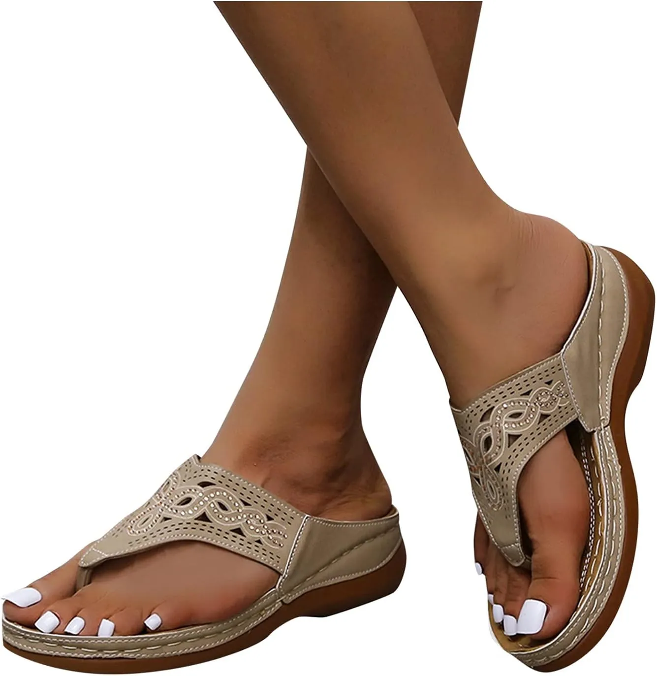 Flip Flops Women Comfortable Casual Summer Beach Thong Sandals Slippers Womens Women Indoor and Outdoor Flip Flop