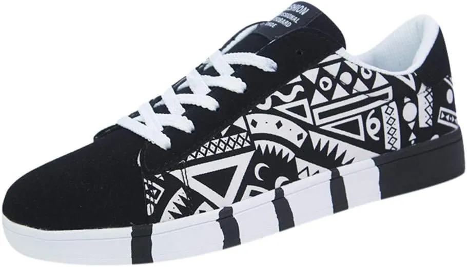 Lace-Up Colorfor Casual Fashion Canvas Shoes Sport Men's Shoes Sneaker for Men Walking Sneaker