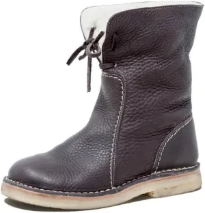 Ladmiple Winter Boots For Women Fashion Snow Boots Faux Fur Lining Classic Anti-Slip Warm Slip On Memory Foam Ankle Booties