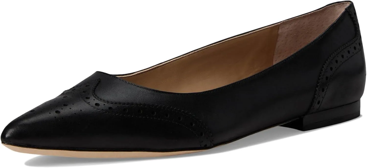 Lauren Ralph Lauren Women's Loraine Burnished Leather Ballet Flat