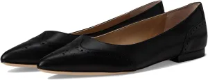 Lauren Ralph Lauren Women's Loraine Burnished Leather Ballet Flat