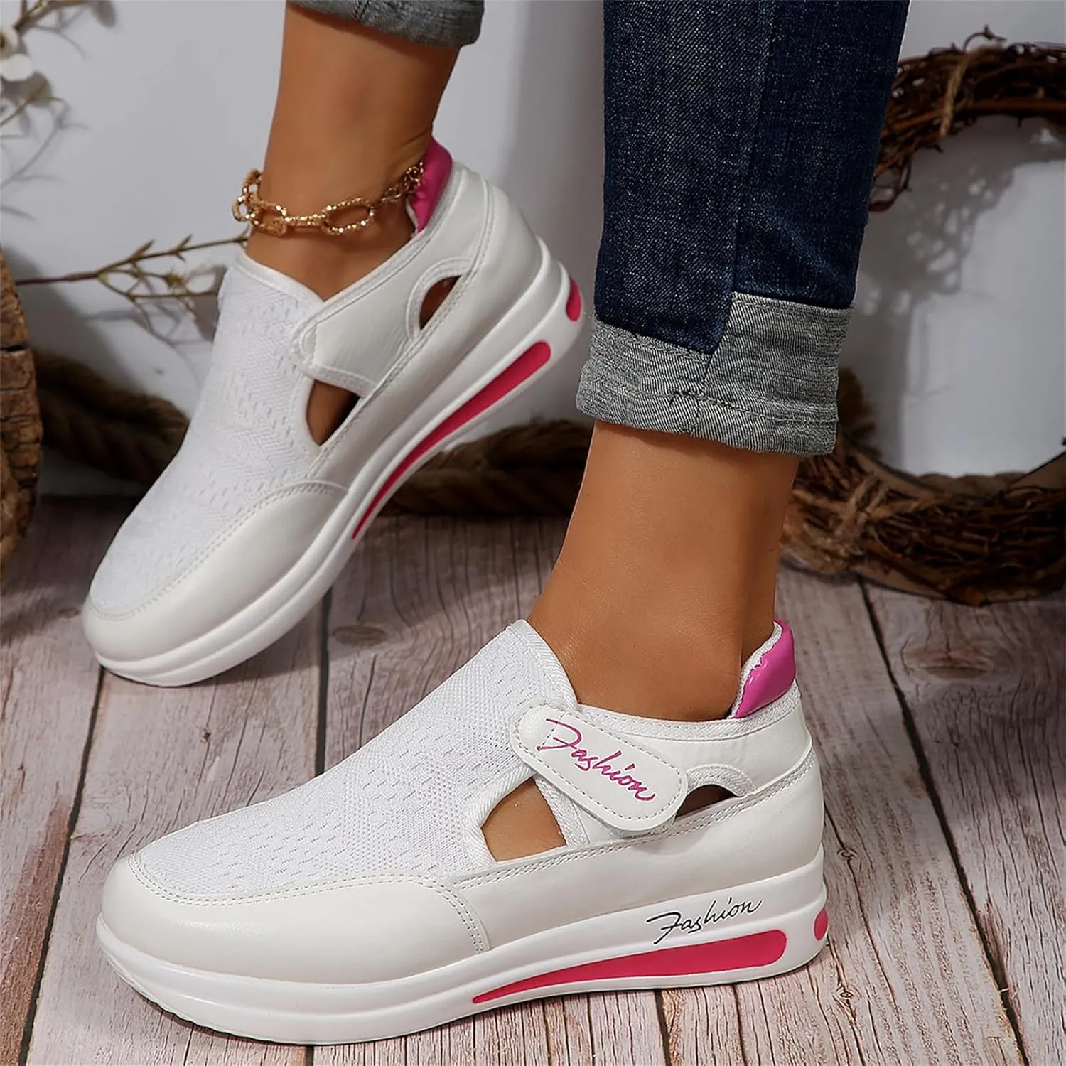 Lausiuoe Womens Shoes Casual Dressy Slip On Loafers Fashion Canvas Shoes Casual Classic Comfortable Flat Walking Sneakers