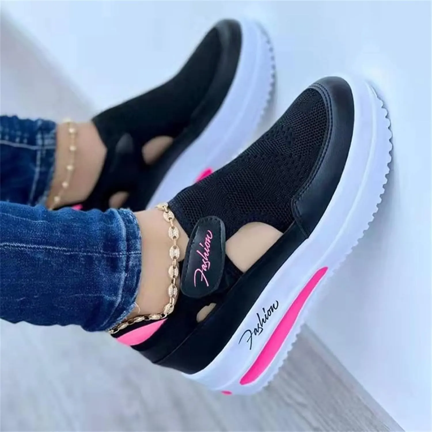 Lausiuoe Womens Shoes Dressy Casual Flats Loafers Comfortable Fashion Sneakers Classic Soft Slip On Walking Canvas Shoes