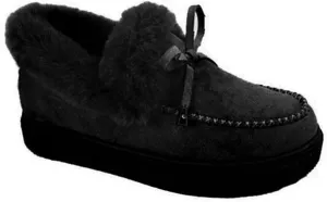 Lausiuoe Womens Winter Boots With Fur Lined Fluffy Fuzzy Slipper Ankle Boots Soft Cozy Fashion Casual Walking Shoes