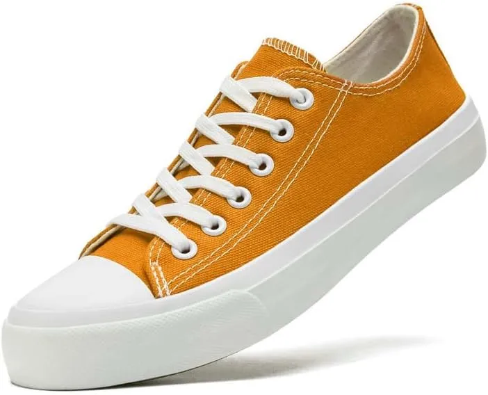LUMUBBY Canvas Shoes for Women Men High Top Lace Up Sneakers Canvas Fashion Sneakers Classic Casual Walking Shoes Comfortable Breathable…
