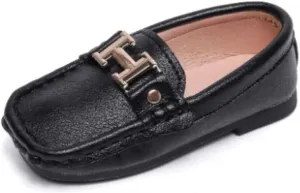 Luxury Kids Italian Loafer Dress Shoes Boys Elegant Shoes