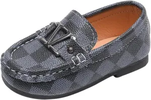 Luxury Kids Italian Loafer Dress Shoes Boys Elegant Shoes