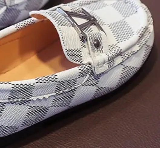 Luxury Kids Italian Loafer Dress Shoes Boys Elegant Shoes