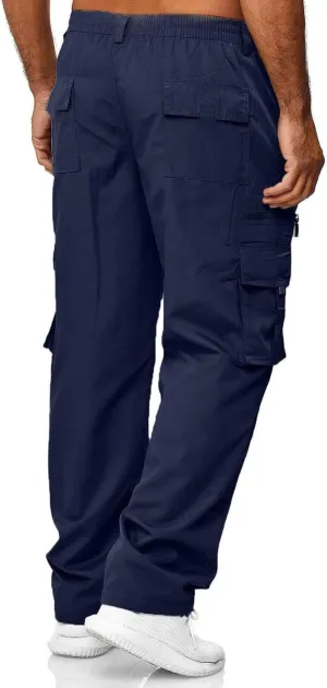 Men Joggers Comfort Fit Joggers Sweatpant Beach Sport Combat Cargo Pant Comfort Soft Jogging Jogger Bottoms