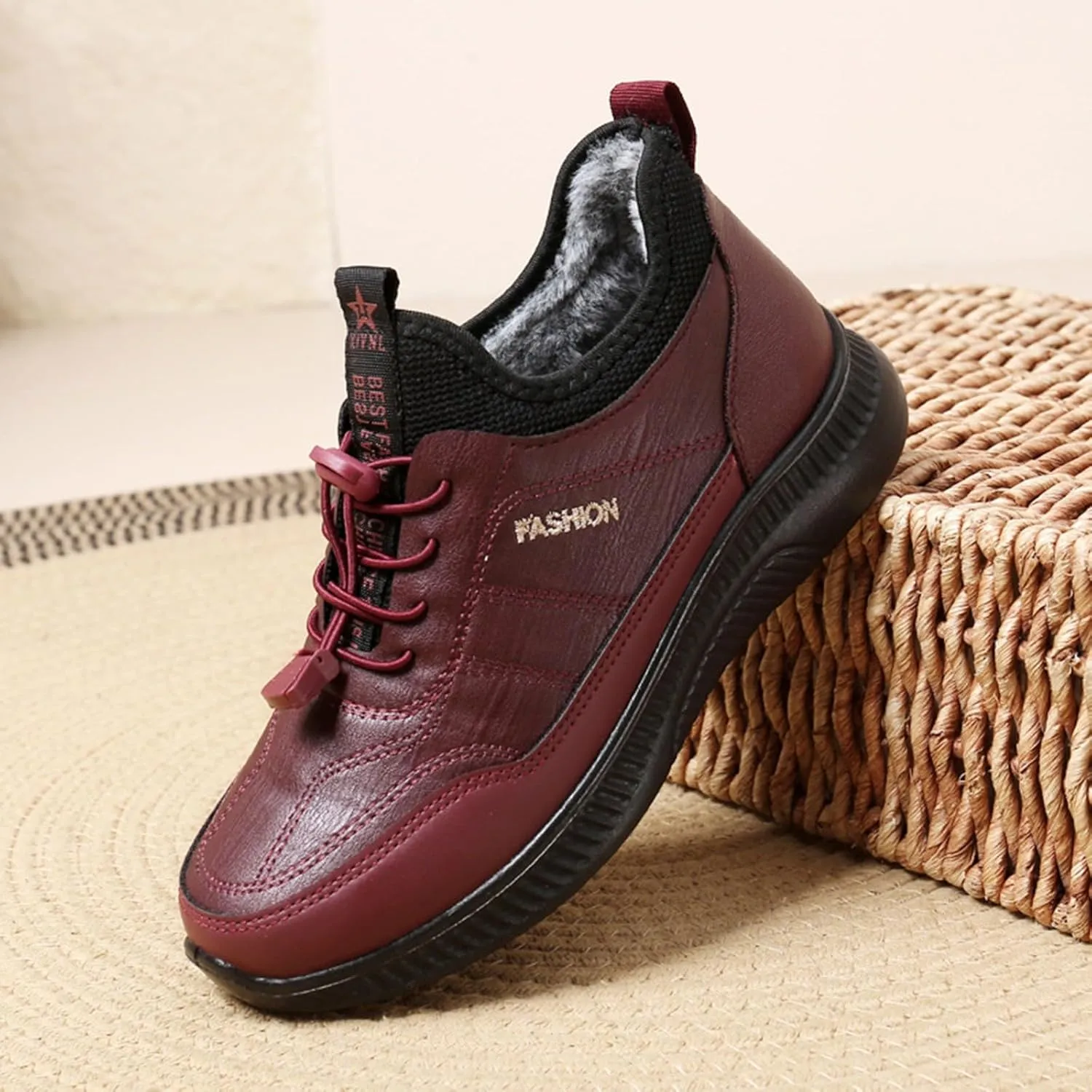 Men Work Boots Steel Toe Hiking Sneakers Shoes with Hook Loop Women's Safety Toe Shoes Waterproof Work Botas Soft Toe Non Slip Rubber Sole Hike Grounded Footwear