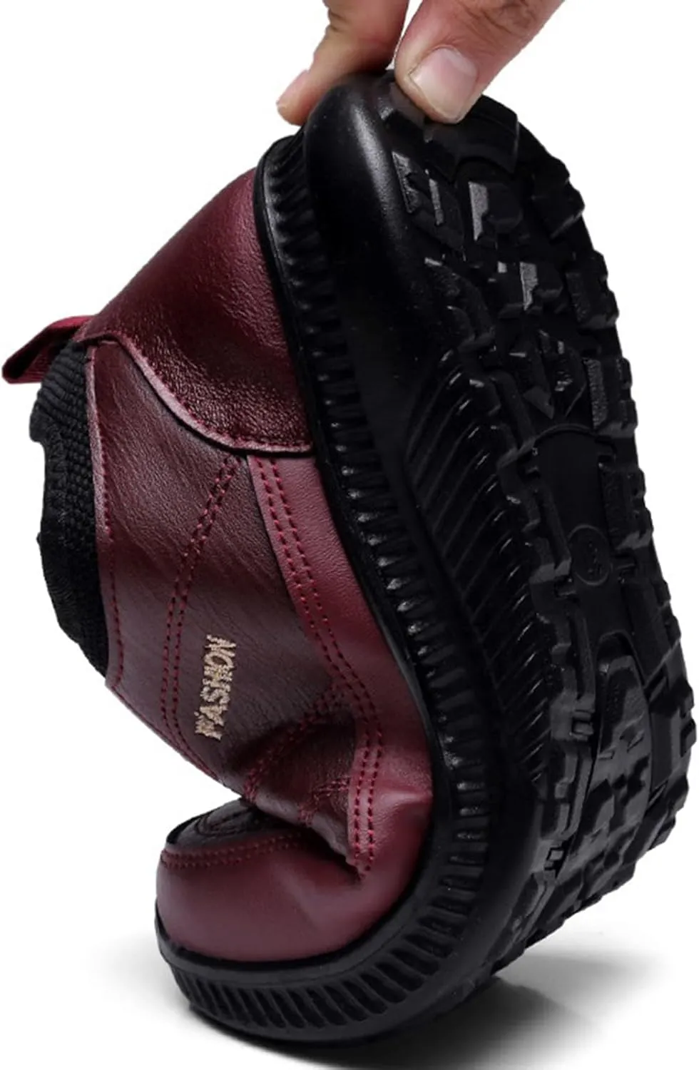 Men Work Boots Steel Toe Hiking Sneakers Shoes with Hook Loop Women's Safety Toe Shoes Waterproof Work Botas Soft Toe Non Slip Rubber Sole Hike Grounded Footwear