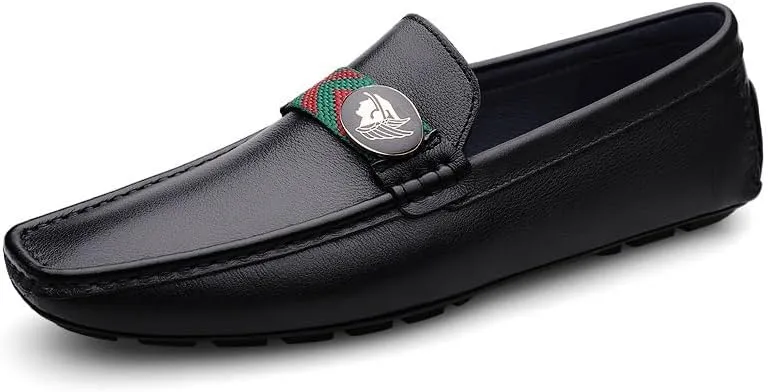 Men's Leather Dress Shoes Modern Leather Business Casual Comfort Formal Oxfords Shoes for Men