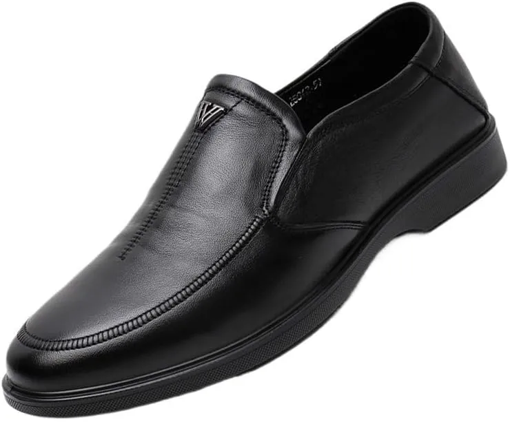 Mens Leather Shoes Lightweight Orthopedic Leather Shoes Comfort Gifts