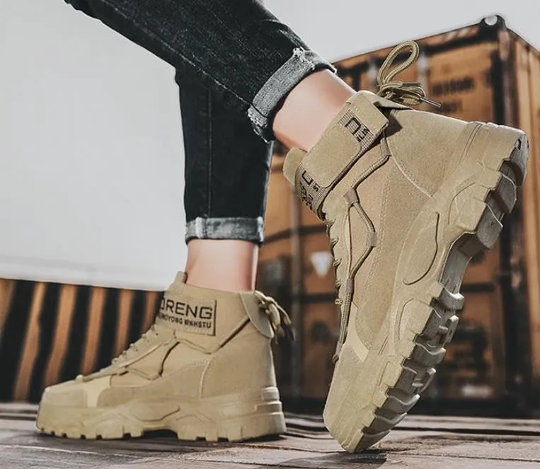 Men's Lightweight Tactical Army Boots, Desert Combat Boots,Combat Boots, Army Jungle Boots, Outdoor Tactical Military Combat Ankle Boots, Desert Combat Outdoor Boots
