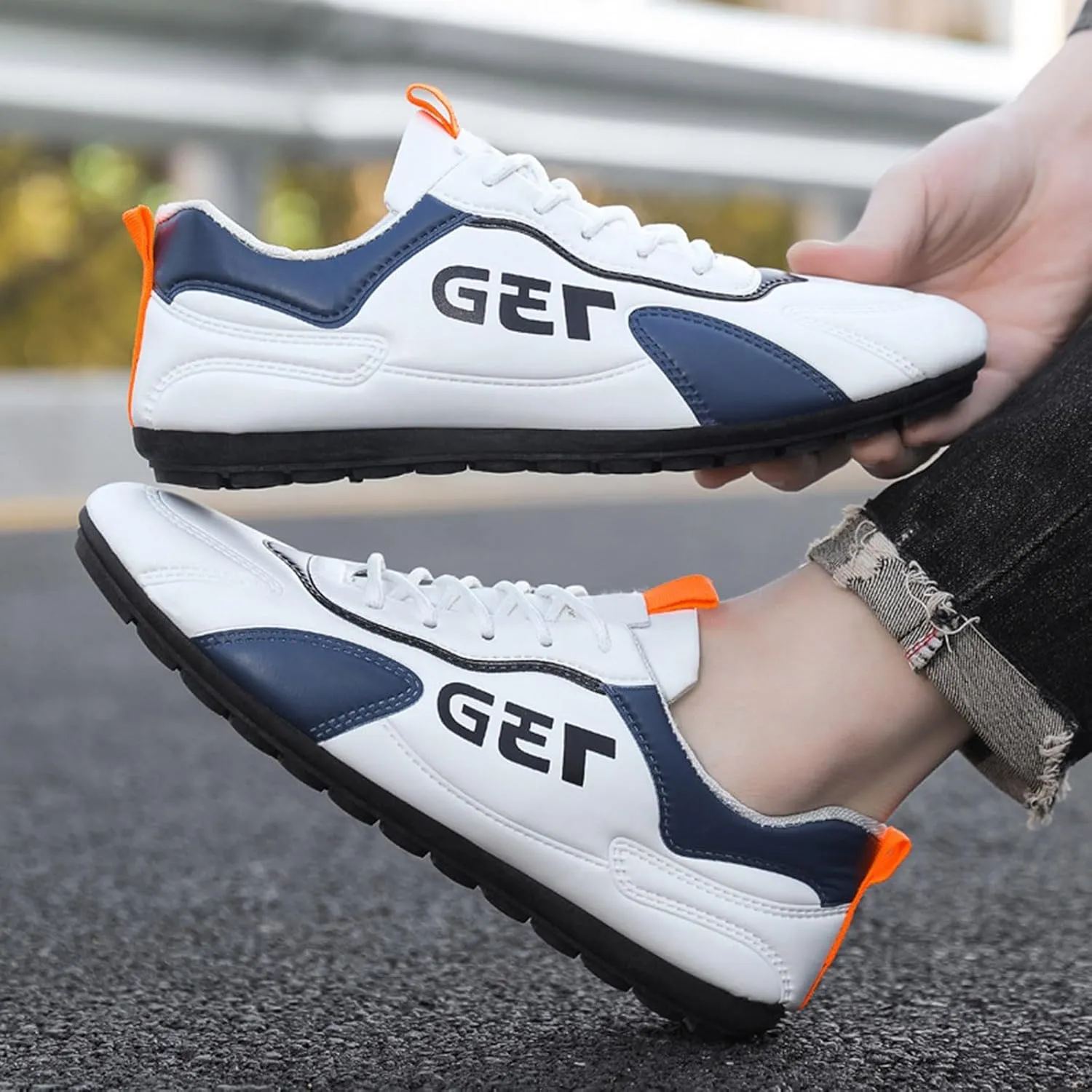 Mens Shoes Casual Hiking Outdoor Traveling Breathable Men's Sneaker