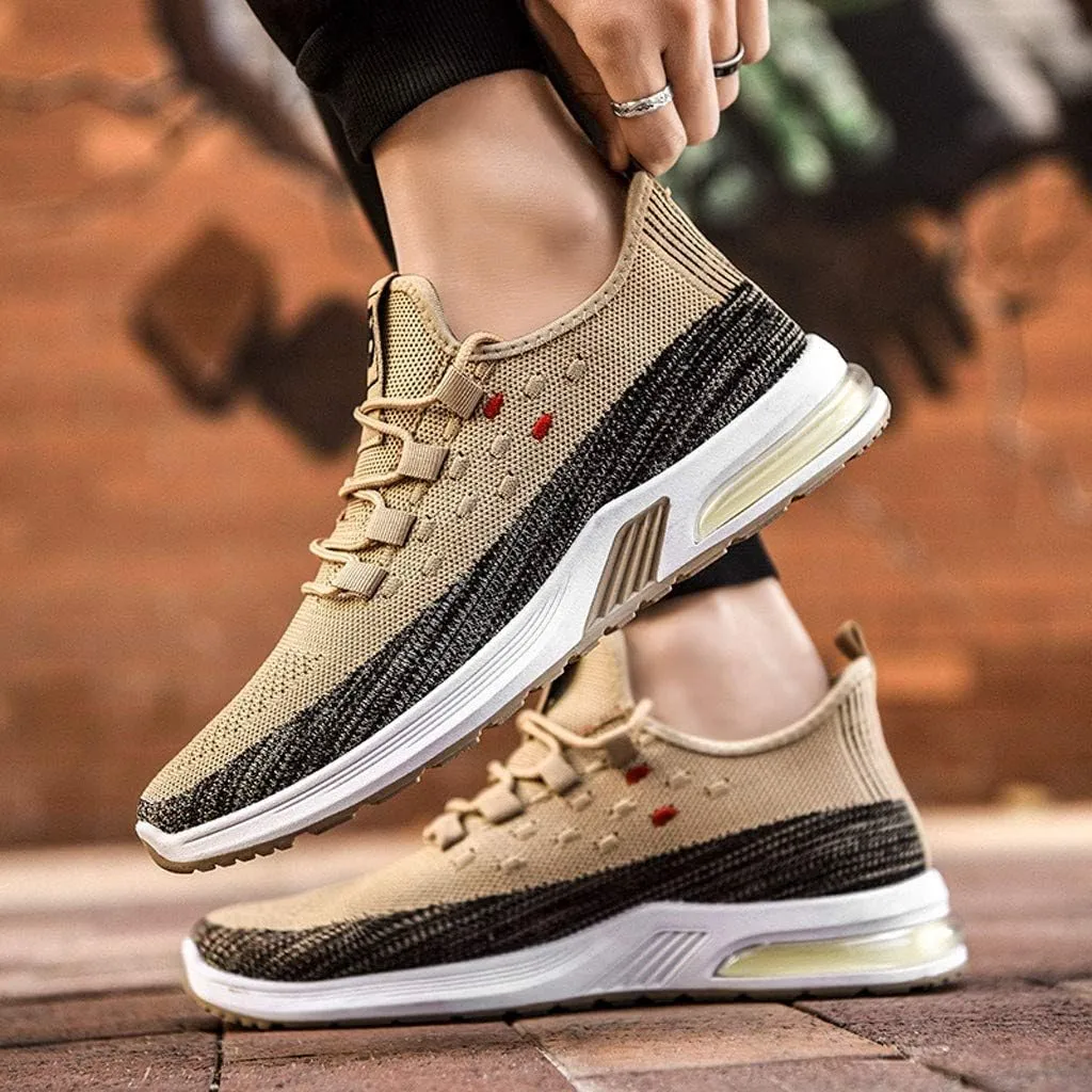 Mens Shoes Smart Casual Running Shoes Mesh Men Summer Breathable Sheet Sneakers Casual Men Casual Boots Shoes