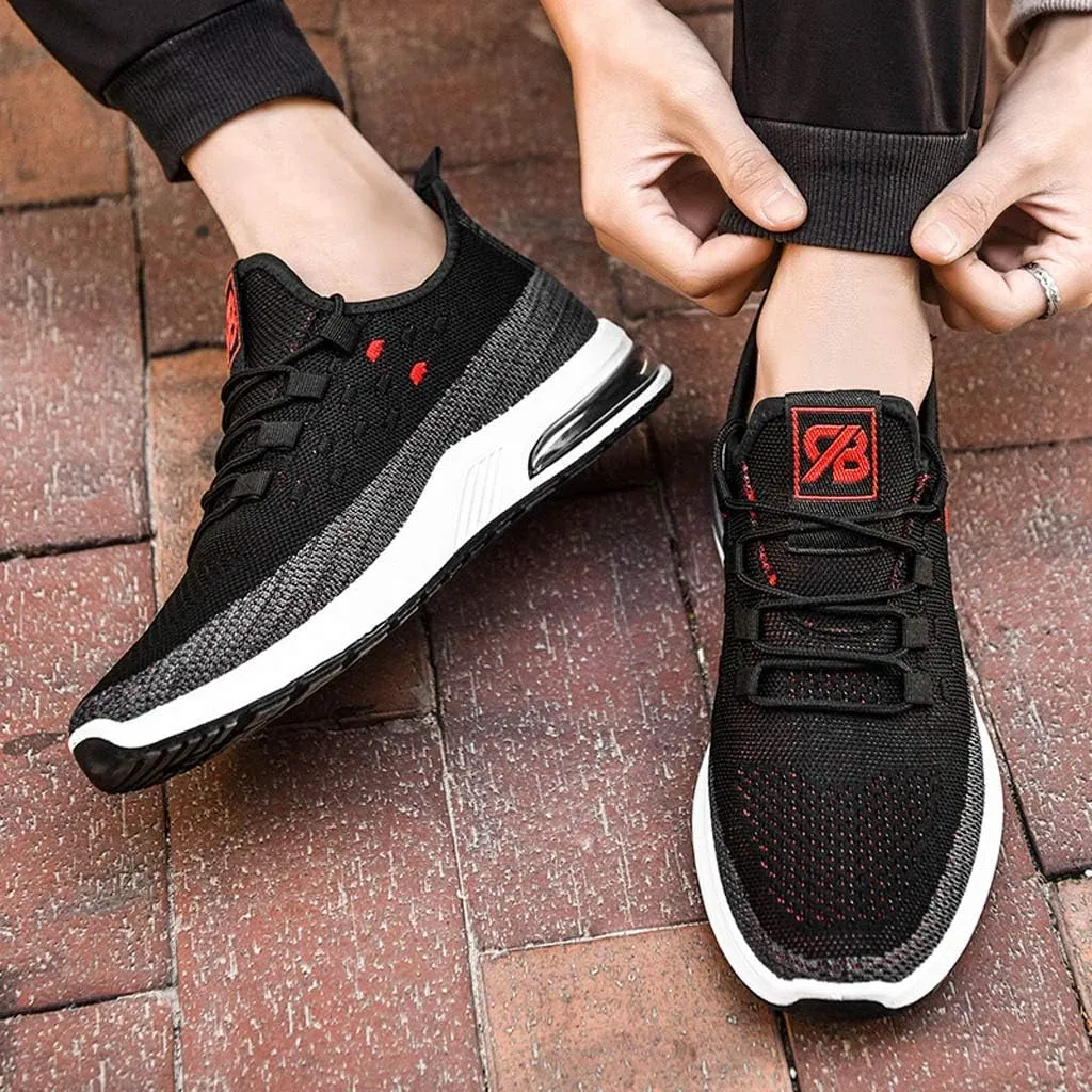 Mens Shoes Smart Casual Running Shoes Mesh Men Summer Breathable Sheet Sneakers Casual Men Casual Boots Shoes