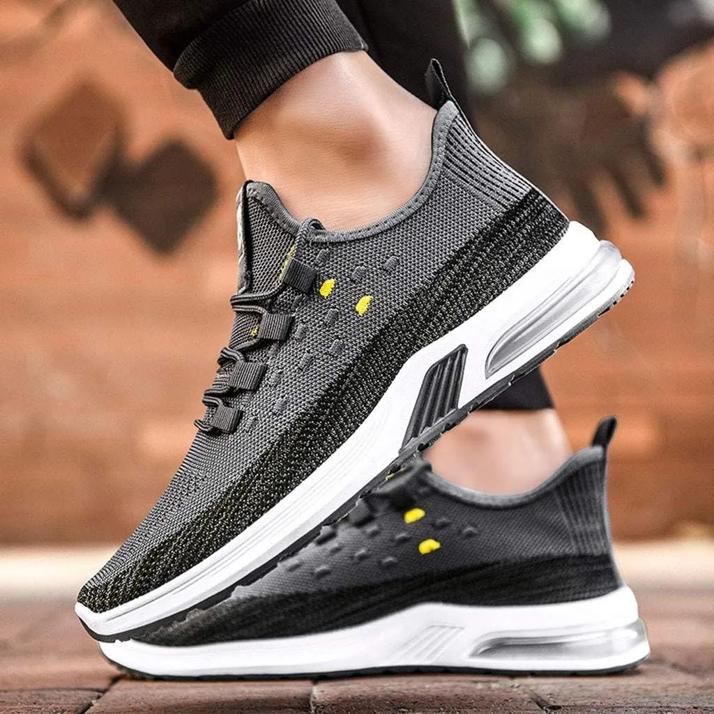 Mens Shoes Smart Casual Running Shoes Mesh Men Summer Breathable Sheet Sneakers Casual Men Casual Boots Shoes