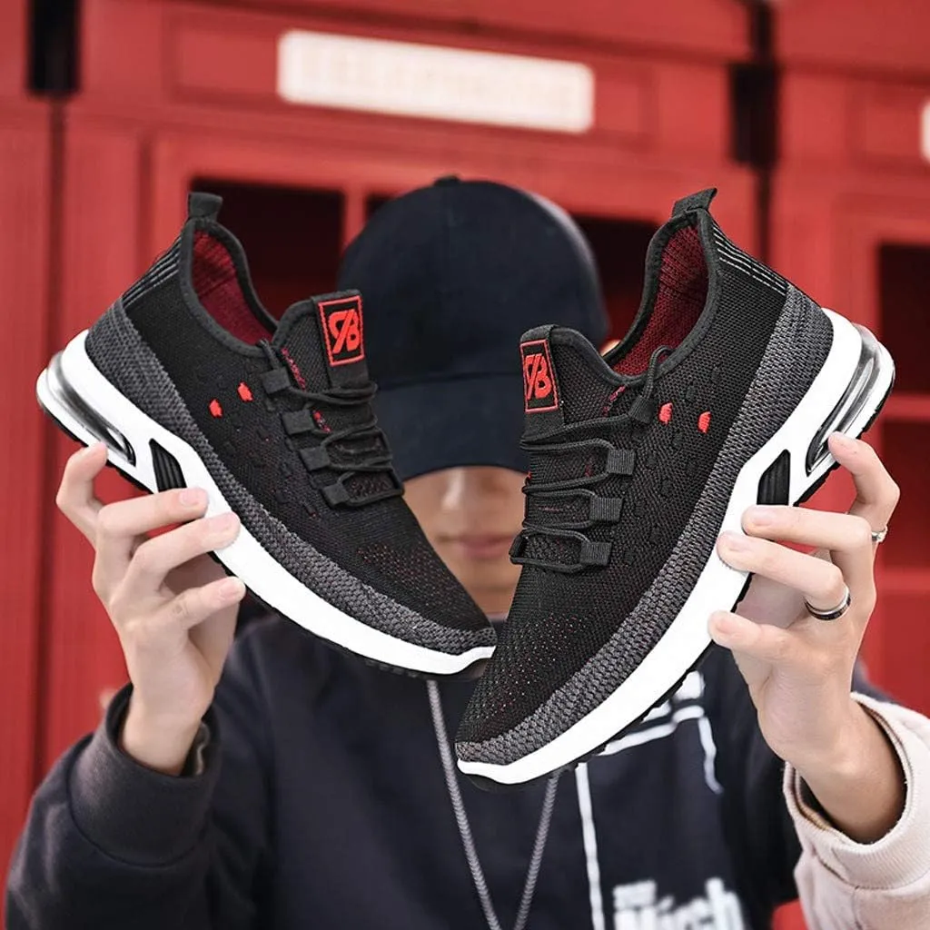 Mens Shoes Smart Casual Running Shoes Mesh Men Summer Breathable Sheet Sneakers Casual Men Casual Boots Shoes