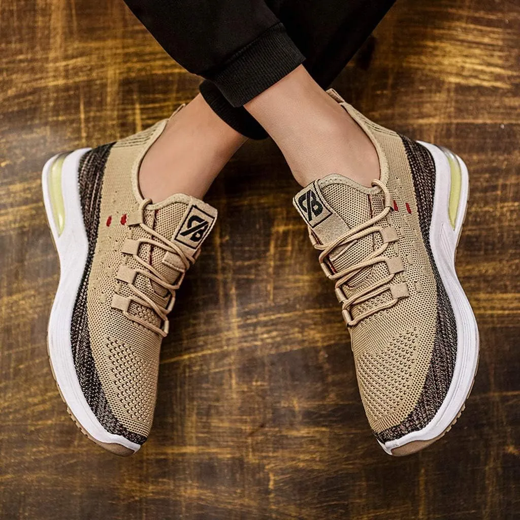 Mens Shoes Smart Casual Running Shoes Mesh Men Summer Breathable Sheet Sneakers Casual Men Casual Boots Shoes