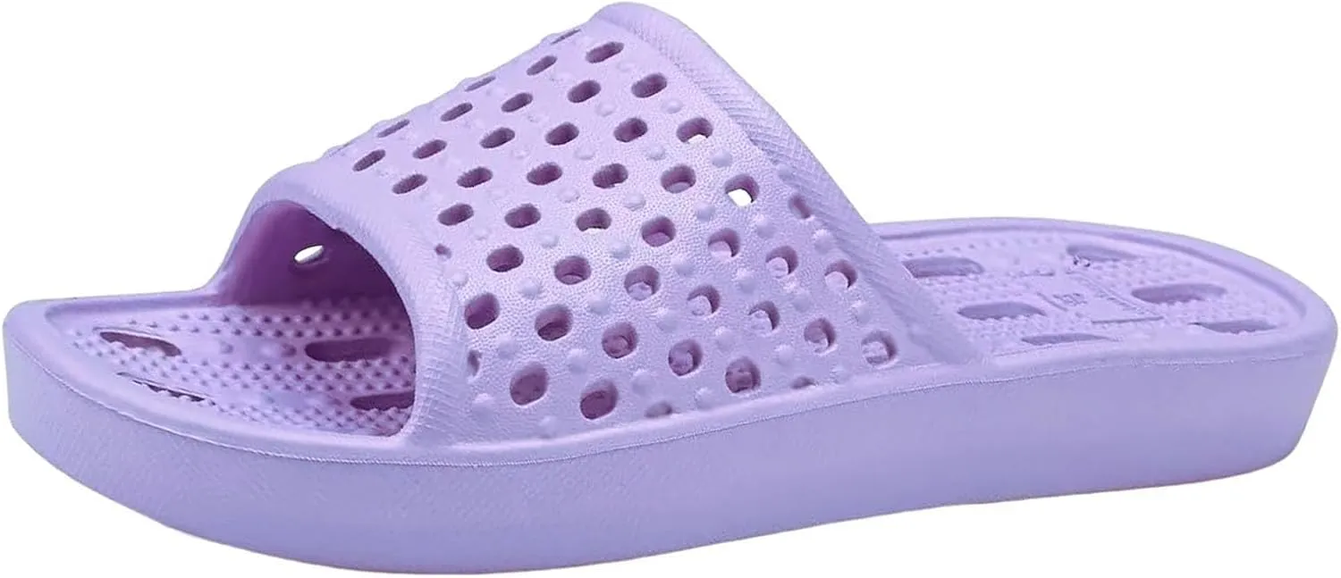 Mens Shower Shoes Slides for Women Cloud Slippers for Men Womens Slides Pool Living Room Quick Drying Slippers