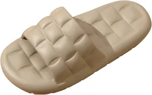 Mens Slippers Womens Slides Bathroom Slippers Men Shower Shoes Women Ultra Comfort Travel Bathroom