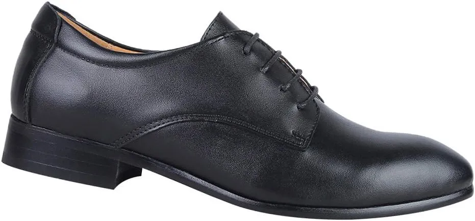 Men's Smart Genuine Leather Dress Shoes Formal Business Derby Lace-Ups