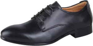 Men's Smart Genuine Leather Dress Shoes Formal Business Derby Lace-Ups